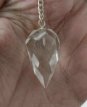 FS15 Bergkristal pendel facet druppelvorm