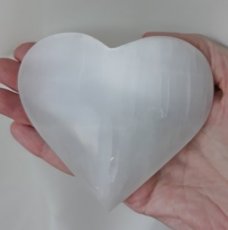 Seleniet hart groot 10 cm
