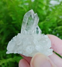 Bergkristal clustertje 35 gram