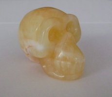Calciet skull 90 gram