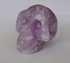 Amethist skull 80 gram