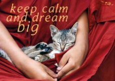 Keep calm and dream big